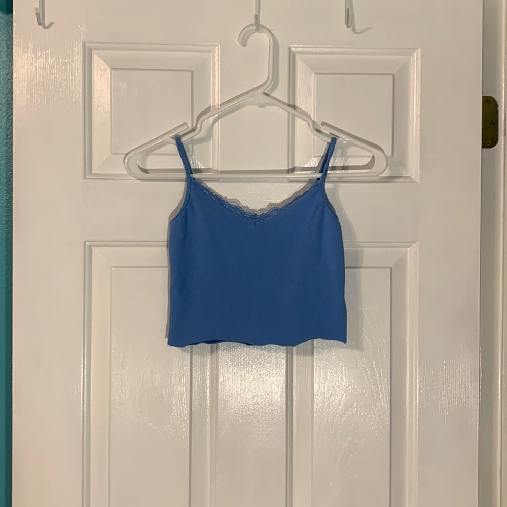 Ribbed crop top